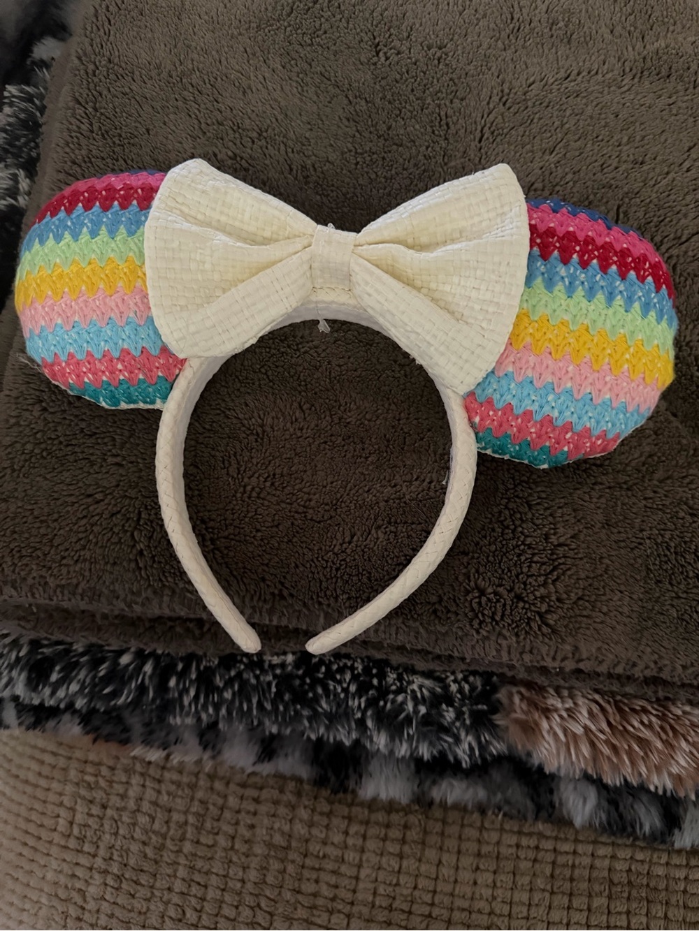 Disney x BaubleBar Minnie Mouse Pride Ear Headband